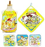 タオルセット トイストーリー ディズニー 入園準備 ループタオル/プチタオル3枚/おりこうタオル WG444900/PG451800/WG456900
