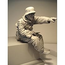 ミリタリーフィギュア 1/10 レジン製（ケース付） Amazon | 1/16レジンモデルフィギュアキットGK、ミリタリー