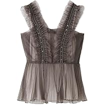 Amazon | [スナイデル] Sustainaチュールキャミブラウス