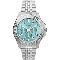 Amazon.co.jp: Timex レディース Kaia 多機能 40mm 腕時計 - シルバー 