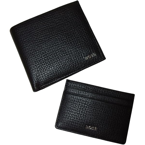 Amazon | [HUGO BOSS] [ヒューゴボス]財布 メンズ 二つ折 山羊革
