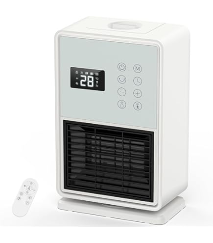 超音波加湿搭載 人感センサー セラミックファンヒーター 空気清浄 Amazon | セラミックヒーター【2025冬新型 暖房・加湿・空気清浄】超