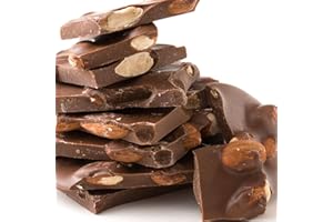 割れチョコ ミルクチョコレート ごろごろアーモンド 250g クーベルチュール使用 スイーツ 西内花月堂