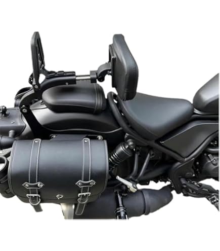 Amazon | バイク用バックレスト 簡単取付 背もたれ バックシーシーバー