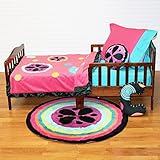 One Grace Place Magical Michayla Toddler Set, Black, Pink and Turquoise by One Grace Place