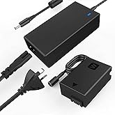 F1TP ACPW20 AC Power Supply Adapter kit (Replace NP-FW50 Dummy Battery) for Sony Alpha A7000 A6500 A6400 A6300 A6100 A6000 A5