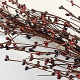 工場直接クラフト柔軟性とフルのブルゴーニュ、ブラックとブラウンPIP Berryガーランドの装飾、作成とEmbellishing