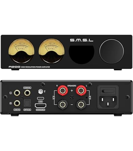 TVアンプ Amazon.co.jp: S.M.S.L A200 アンプ Bluetooth 小型 パワーアンプ