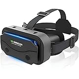VRゴーグル 【令和６年初売り】VRヘッドセット 3Dパノラマ体験 1080P 超広角120°視野角 vrゴーグル スマホ用 非球面光学レンズ 焦点や瞳孔距離調節可能 装着感良い メガネ対応 スマホ vr 通気性 軽量 4.7～7 iPhone&an