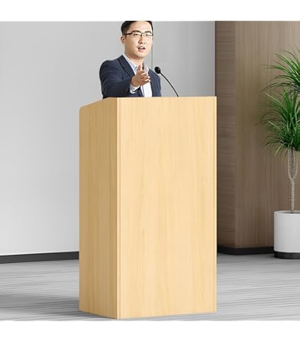 Amazon.co.jp: 演説台 演台 司会者台、28 x 18 x 43 インチの表彰台、7
