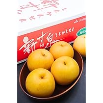 鳥取産　新甘泉 5kg 秀等級 14玉入り 楽天市場】新甘泉 12-14玉 (約5kg) 鳥取産 秀品 しんかんせん 梨