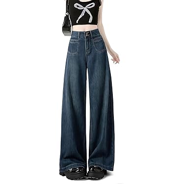 春夏にぴったり✭デニムハイウエストパンツ！ゆったりダイヤ柄が魅力的 Amazon.co.jp 最新リリース: レディースパンツ の新着ランキング