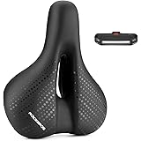 ROCKBROS 自転車サドル サドル クッション 超肉厚 お尻が痛くない 低反発 サドルクッション 穴開き 衝撃吸収 防水 通気 ロードバイク クロスバイク マウンテンバイク ママチャリ