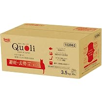 Amazon.co.jp: スマック Quoli(クオリ) 避妊・去勢 成猫用 まぐろ100g