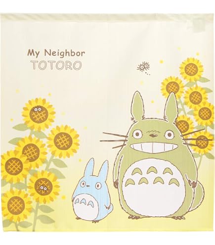 Amazon｜ジブリのれん 暖簾「TOTORO」【IT】【DM】(#9893136) サイズ