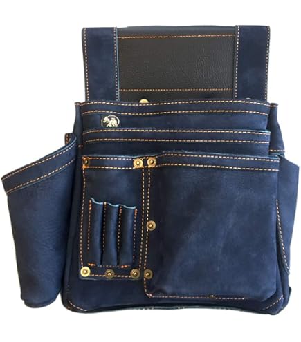 Amazon | ふくろ倶楽部 朱雀 腰袋(大)2段 黒 SZ-875-2 | 腰袋・釘袋