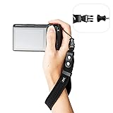 [JJC] ハンドストラップ リストストラップ ソニー ZV-1F ZV-1 II ZV-1 RX100 VII VI VA V IV III A6400 Ricoh GR IV IIIx GRIIIx HDF GR3 GRIII HDF Canon EOSR100 G7X III II G5X II SX740 Fujifilm X-A7 D-LUX 8 7 ミラーレス/コンパクトカメラ 適用