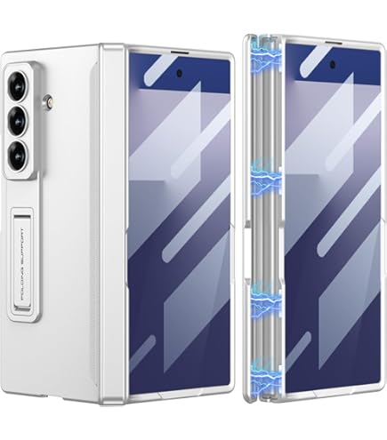 Amazon.co.jp: Galaxy Z Fold4 / W23ケース,折り畳み透明メッキ