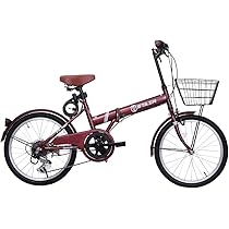 Amazon | 折りたたみ自転車 小径車 20インチ シマノ6段変速