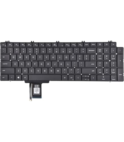 DELL - デル Inspiron SE7720　バックライト付きキーボード　新品バッテリー Dell デル キーボード