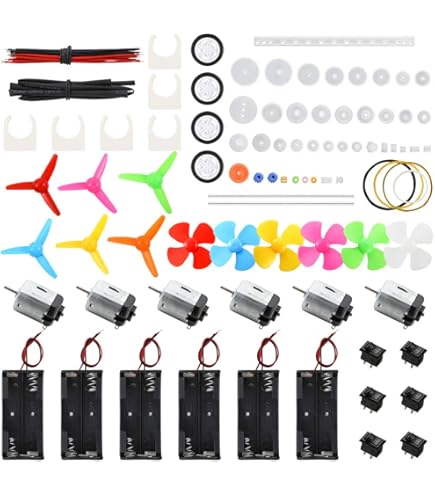 ELSKY 335 Electronics Discovery RRF12 Kit - Circuits Experiments And Smart Blocks For Kids To Build Diy Electric Circuits - View #12