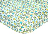 Carter's Sateen Crib Sheet, Owl Print, One Size by Carter's