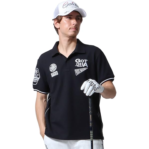 Amazon | [ガッチャ] ゴルフ GOLF ブラックメタル ホールレス