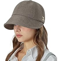 Amazon | VA Curved Stud Link Bonnet Hat Cappuccino | ハット 通販
