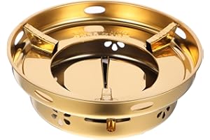 TEHAUX アルコールストーブベース キャンプ用電気炊飯器 ミニアルコールストーブ ミニストーブ ポータブルアルコールバーナー バーナーストーブベース 小さなストーブ ハイキングストーブ ピク