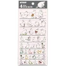 Amazon.co.jp: ムーミン[シールシート]4サイズステッカー 4SIZE