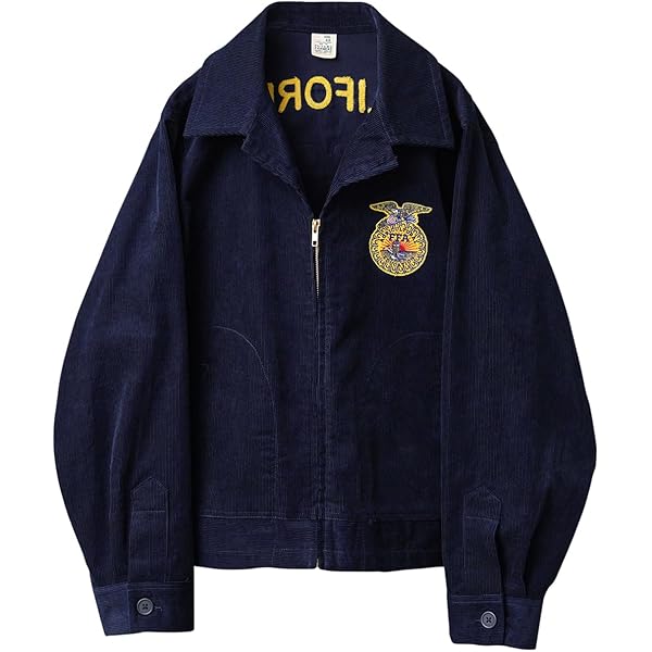 Amazon | ☆オールドファン アメリカン 復刻 FFA 刺繍コーデュロイ