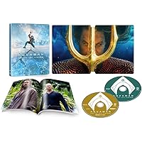 【Amazon.co.jp限定】(初回限定生産)アクアマン/失われた王国 (4K ULTRA HD&ブルーレイセット) スチールブック仕様 (2枚組/ブックレット付)[ボールチェーン付きアクリルスタンド (A4サイズ)]付きコレクション[4K ULT