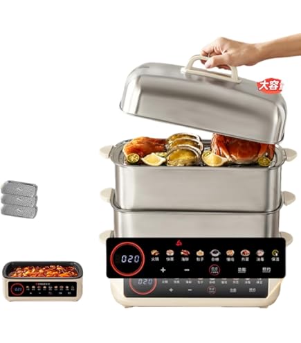Amazon | T-fal 電気蒸し器 スチームクッカー ｢ウルトラコンパクト II