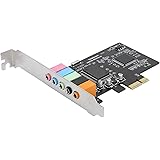 チャネルサウンドカード、32ビットPCI Express x1スロットバスマスター、Sound Blaster用のマルチスピーカー出力、SoundBlaster用のProをサポート