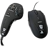 ソニー公式ライセンス商品 SplitFish FragFX Piranha ピラニア PS4/PS3 ゲーミングマウス キーパッド 左手デバイス 片手キーボード プラグアンドプレイ コンバーター無しでコントローラーモードでプレイ可能 エイムアシスト 