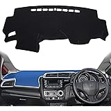 SMABEE ホンダフィットHonda Fit GK3 GK4 GK5 GK6 GP5 GP6 （2013.9~2019）専用 ダッシュボードカバー ダッシュマット インテリア 内装 日焼け防止 ダッシュボードライト保護マット (Year:2013.