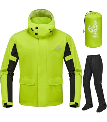 Amazon | シンプソン(SIMPSON) バイク用レインスーツ レインジャケット