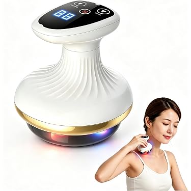 Amazon | 電動美容カッサ ボディケア機器 【9段階吸引＆温熱】 美容