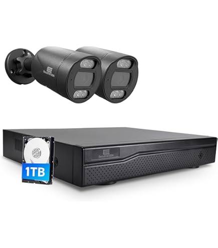 Amazon.co.jp: SecuSTATION SC-DP85(A) ブラック増設用単体防犯PoE