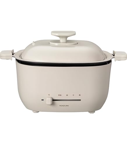 Amazon | BRUNO グリルポット ホワイト BOE029-WH | BRUNO | グリル鍋