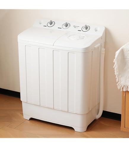 Amazon | Simpolu 二槽式洗濯機 洗濯槽10kg/脱水槽6kg 2槽式洗濯機