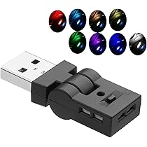 Amazon | 第三代 車内USB星空ライト 自動回転式 三種星空変化モード