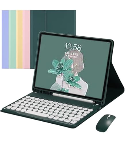 Amazon.co.jp: ワイヤレスマウス付き iPad6 iPad5 iPad Air2 Pro 9.7 