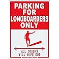 ハワイアン雑貨/ハワイアン インテリア サインボード(Parking for LONGBOARDERS) 【ハワイ雑貨】【お土産】