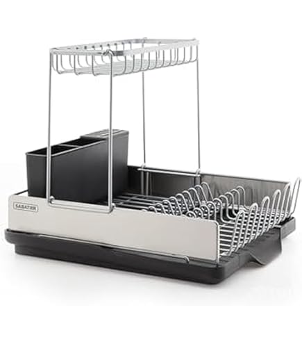 Amazon｜Sabatier Expandable Compact Dishrack｜水切りラック