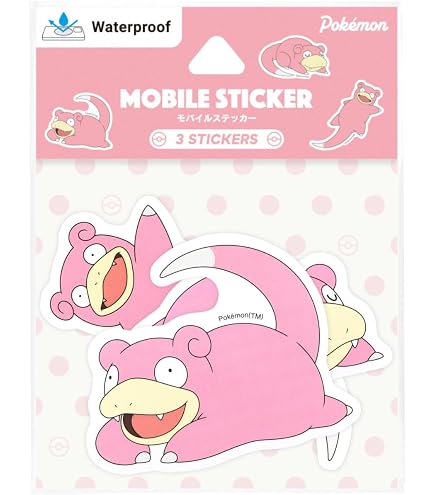 Amazon | グルマンディーズ ポケットモンスター モバイルステッカー