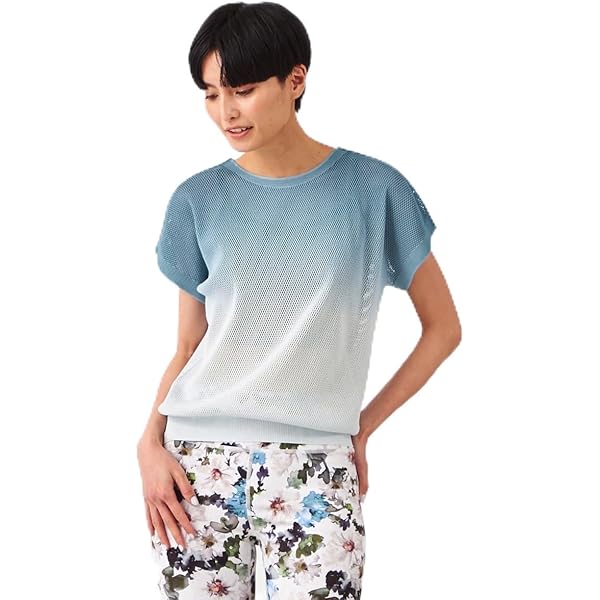 505663 [チャコット]クラシック 256200-0403-41 レディース Amazon.co.jp: ラナンキュラスプリントトップ : ファッション