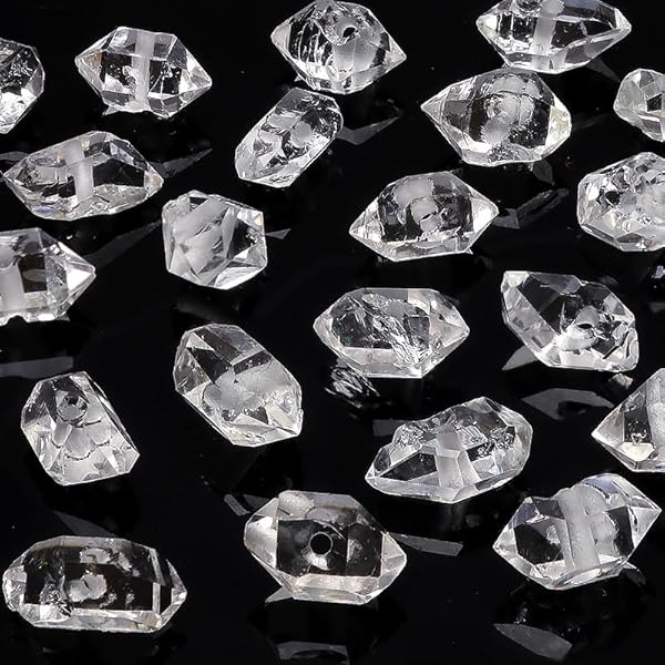 Amazon.co.jp: 20g 天然ハーキマー ダイヤモンド クォーツ クリスタル