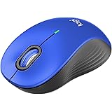 Logicool Signature M550MBL ワイヤレスマウス 静音 Bluetooth レギュラー ブルー ワイヤレス マウス 無線 Logi Bolt Unifying非対応 windows mac iPad Android Chrome