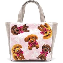 カートバッグ　トイプードル　ハンドメイド品。tsugumi カートバッグ トイプードル ハンドメイド品。tsugumi様専用 バッグ